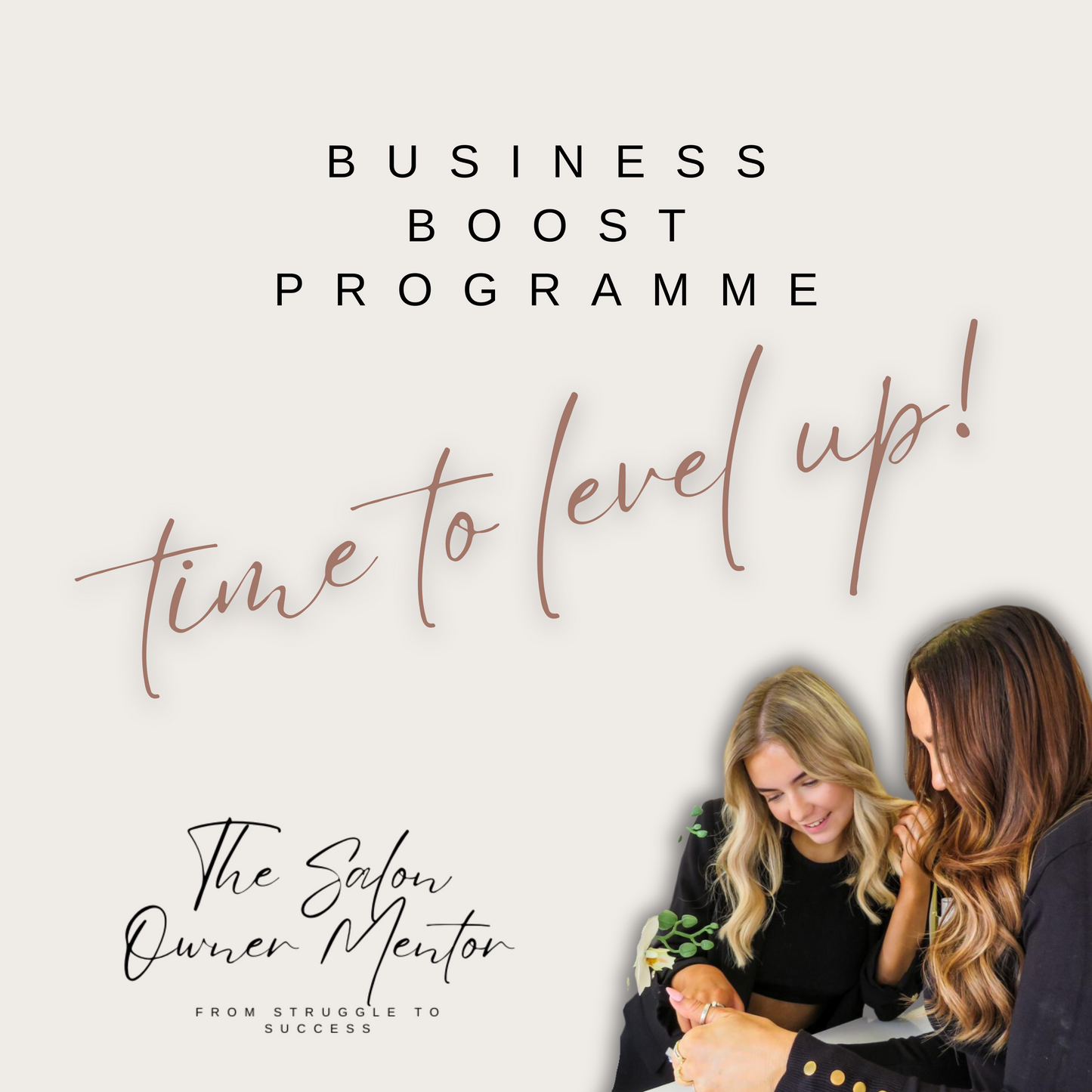 Time To Level Up - Business Boost Workshop